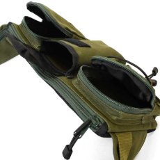 画像16: Military Waist Bag ウエスト バッグ Military Green Black ミリタリー グリーン　ブラック by Lafayette ラファイエット  (16)