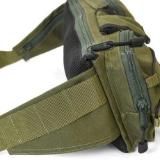 画像8: Military Waist Bag ウエスト バッグ Military Green Black ミリタリー グリーン　ブラック by Lafayette ラファイエット  (8)