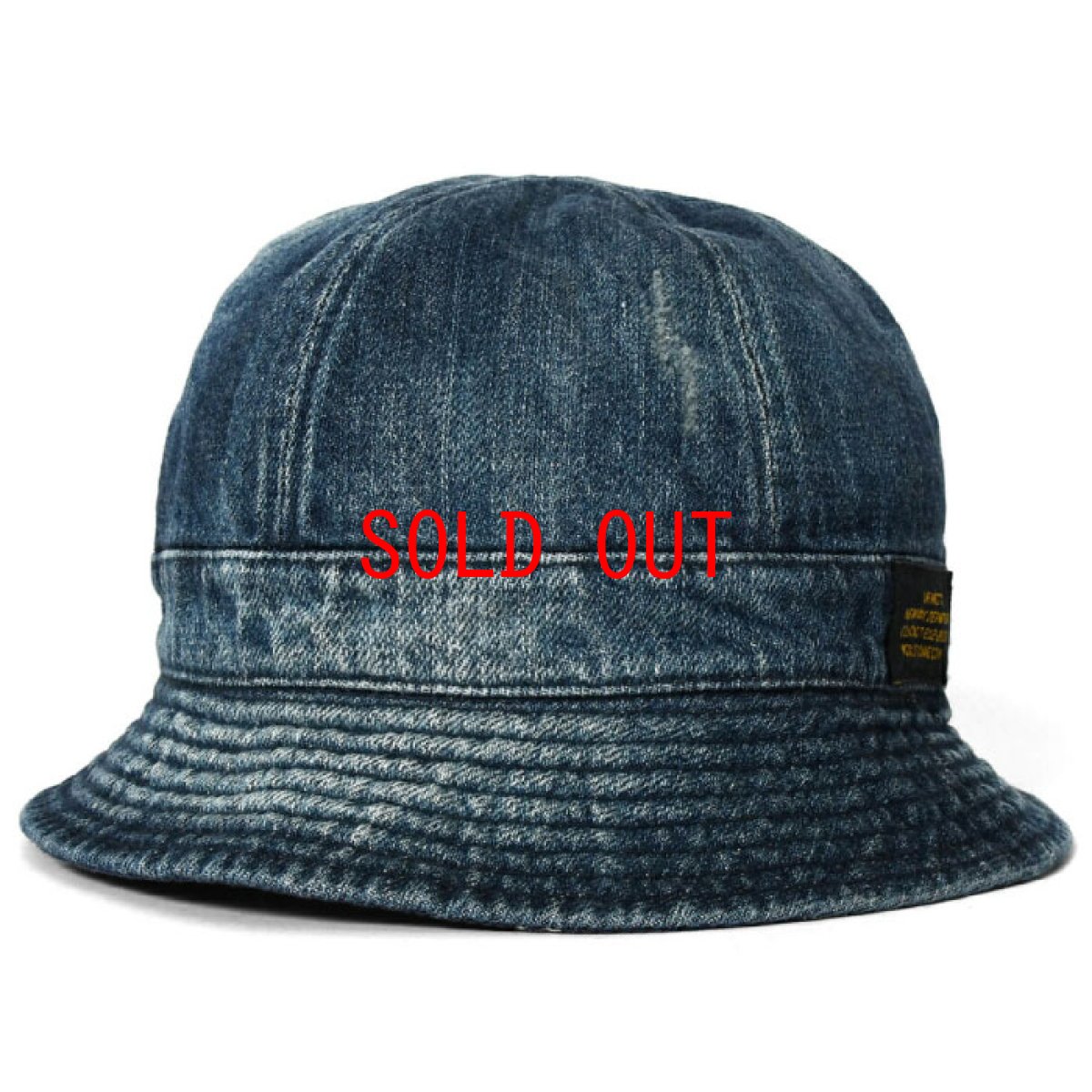画像3: Washed Denim Reversible Metro Hat Paisley ペイズリー リバーシブル デニム メトロ ハット 帽子 by Lafayette ラファイエット  (3)
