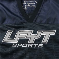 画像6: Sports Logo Football Jersey スポーツ ロゴ フットボール ジャージー 半袖 シャツ Navy ネイビー　by Lafayette ラファイエット  (6)