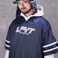 画像11: Sports Logo Football Jersey スポーツ ロゴ フットボール ジャージー 半袖 シャツ Navy ネイビー　by Lafayette ラファイエット  (11)