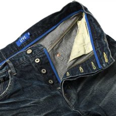 画像7: 5 Pocket Selvage Washed Denim Pants Standard Fit デニム パンツ セルビッジ ダメージ ビンテージ ウォッシュ Blue ブルー　by Lafayette ラファイエット  (7)