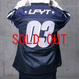 LFYT サッカーシャツ Mサイズ ダークブルー SHELLTER ONLINE SHOPはLFYT by Lafayette （エルエフワイティー