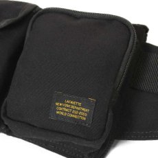 画像12: Military Waist Bag ウエスト バッグ Black Military Green ブラック ミリタリー グリーン　by Lafayette ラファイエット  (12)