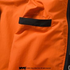 画像10: X DSNY Community Services Worker Jacket 刺繍 オフィシャル ロゴ ユニフォーム リフレクター ジャケット Black ブラック by Lafayette ラファイエット  (10)
