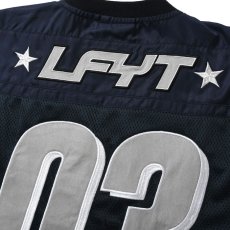 画像5: Sports Logo Football Jersey スポーツ ロゴ フットボール ジャージー 半袖 シャツ Navy ネイビー　by Lafayette ラファイエット  (5)