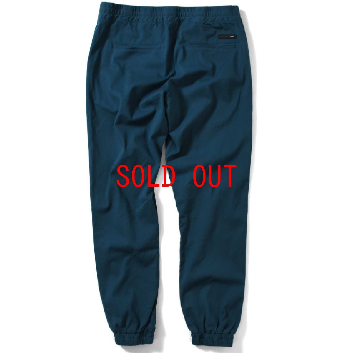 画像3: Stretch Jogger Pants ストレッチ ジョガー イージー パンツ スリム シルエット リフレクター Navy ネイビー　by Lafayette ラファイエット  (3)