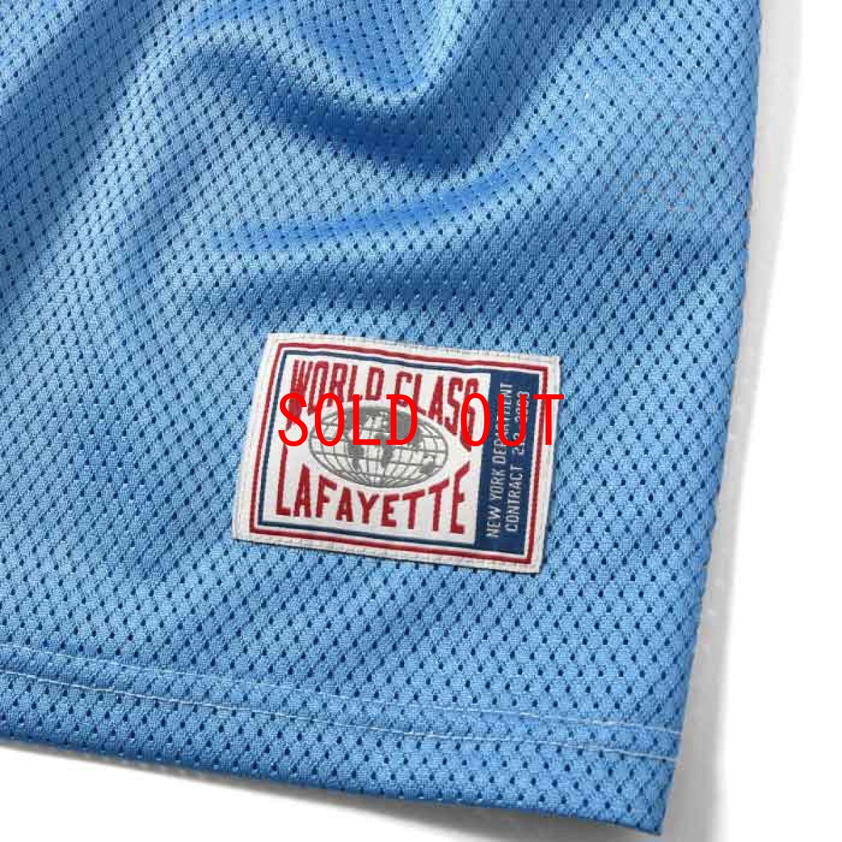 画像8: Sports Logo Football Jersey スポーツ ロゴ フットボール ジャージー 半袖 シャツ Light Blue ライト ブルー by Lafayette ラファイエット  (8)