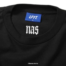 画像5: × NAS World Is Yours Tee ナズ 長袖 Tシャツ Black ブラック　by Lafayette ラファイエット  (5)