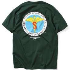 画像1: X DSNY Community Services S/S Tee 半袖 Tシャツ デイーエスエヌワイ Dark Green ダーク グリーン by Lafayette ラファイエット  (1)