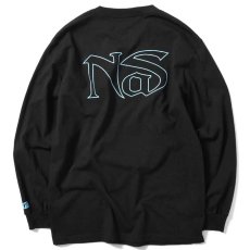 画像3: × NAS World Is Yours Tee ナズ 長袖 Tシャツ Black ブラック　by Lafayette ラファイエット  (3)