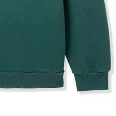 画像3: Hampshire Pigment Crewneck ロゴ スウェット クルーネック プルオーバー Pine Green パイン グリーン (3)