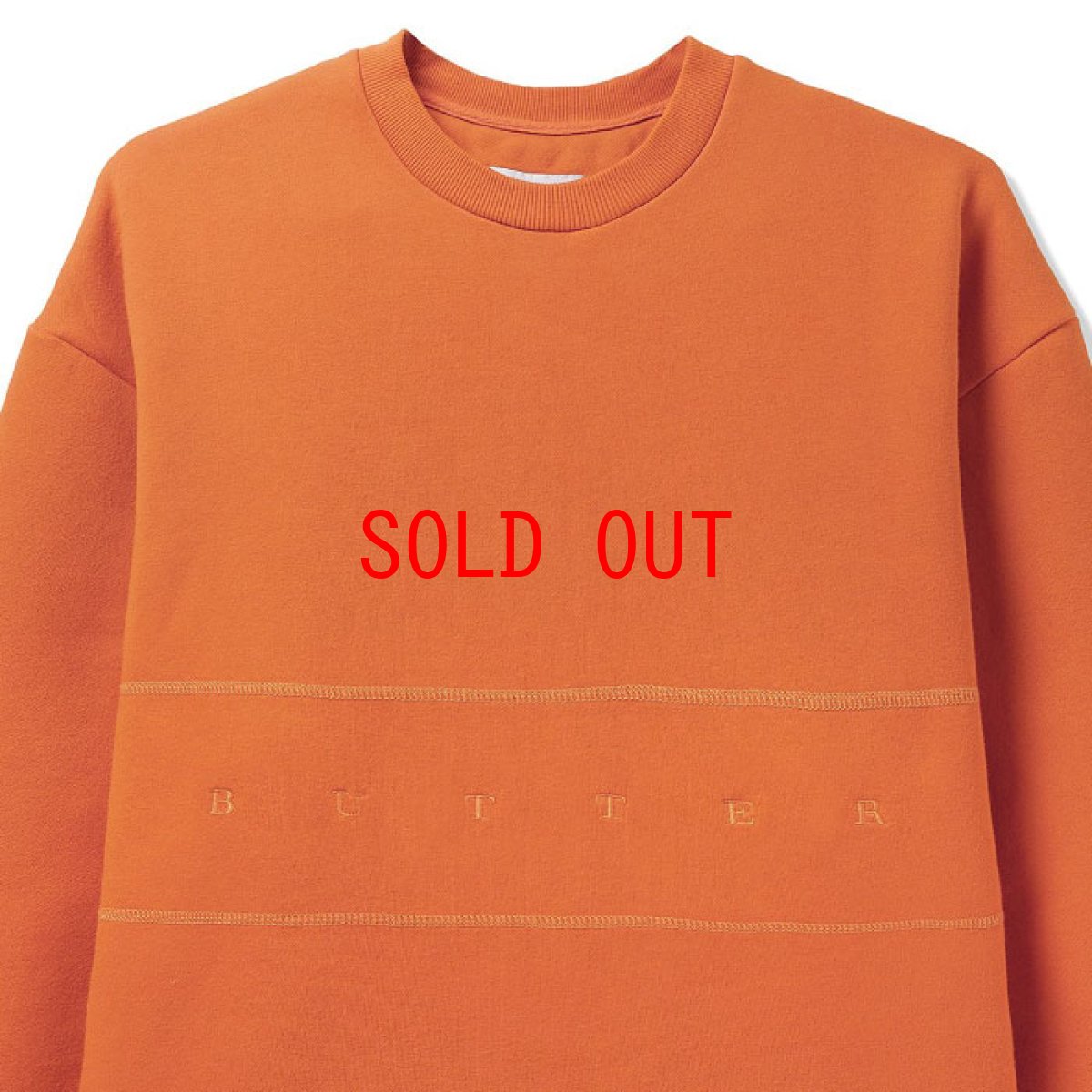 画像2: Hampshire Pigment Crewneck ロゴ スウェット クルーネック プルオーバー Tangarine Orange オレンジ (2)
