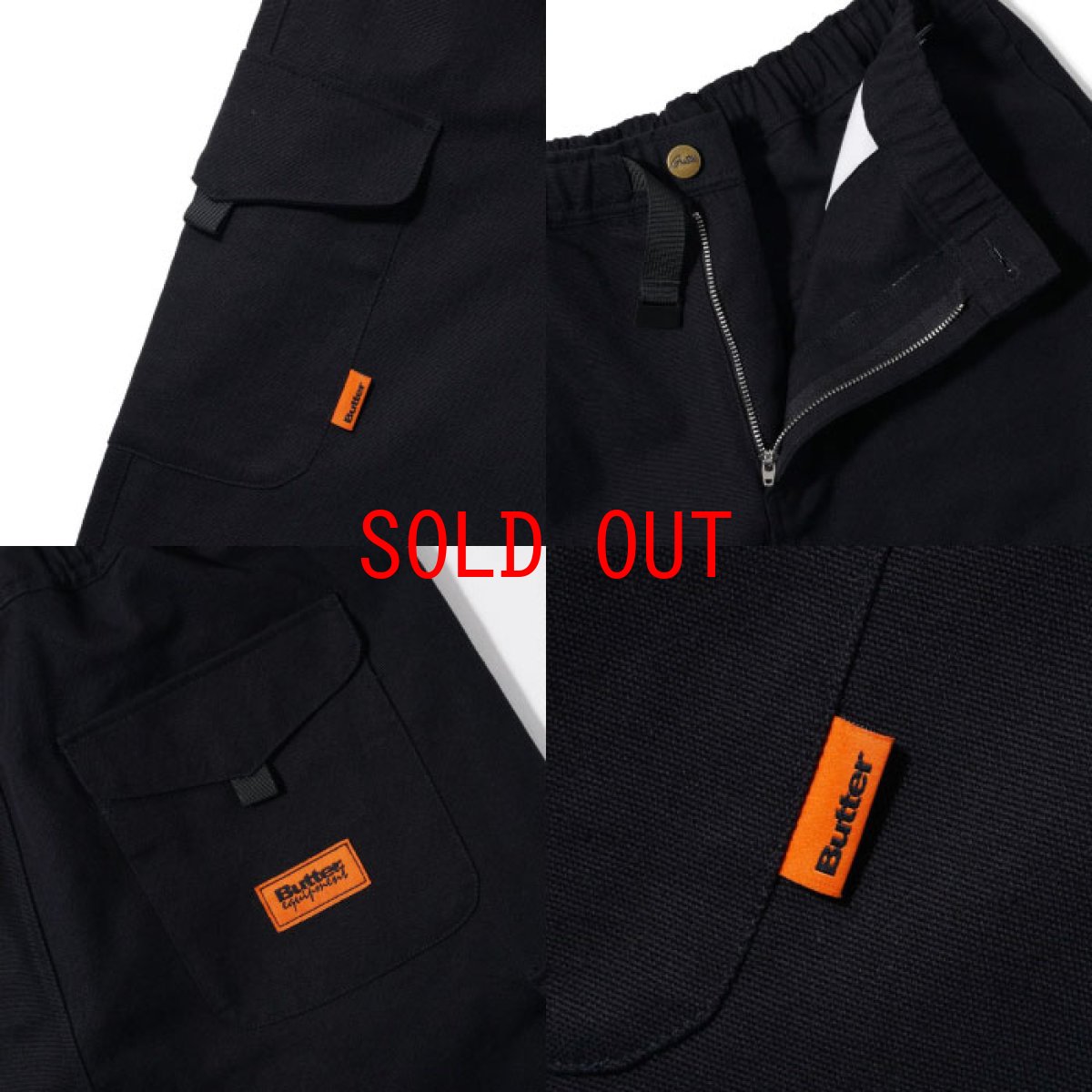 画像5: Equipment Technical Cargo Pants テクニカル カーゴ パンツ Black ブラック (5)