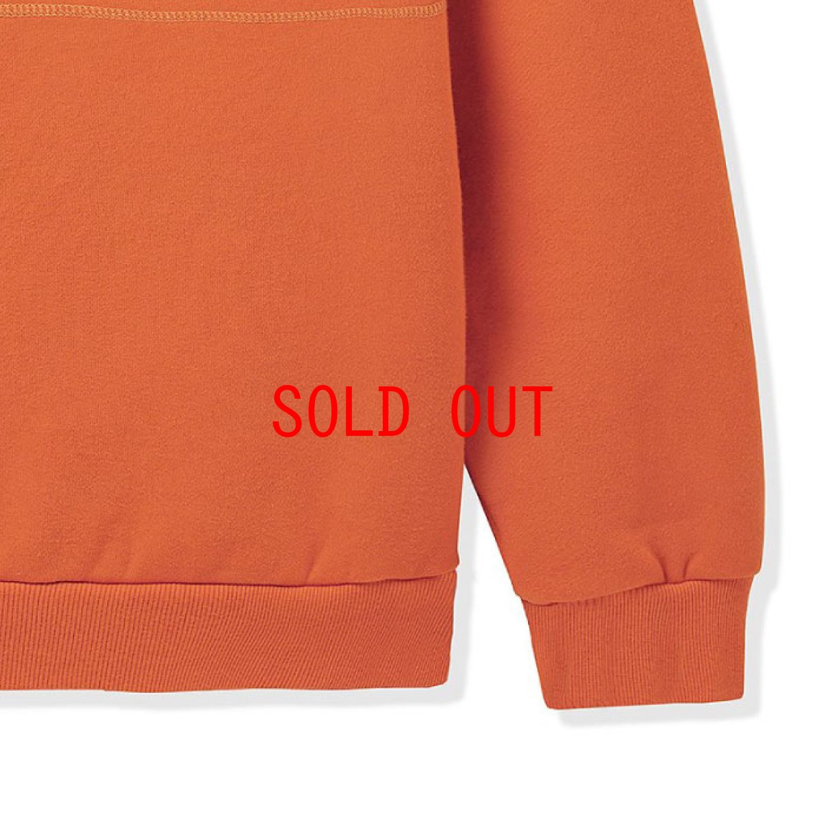 画像3: Hampshire Pigment Crewneck ロゴ スウェット クルーネック プルオーバー Tangarine Orange オレンジ (3)