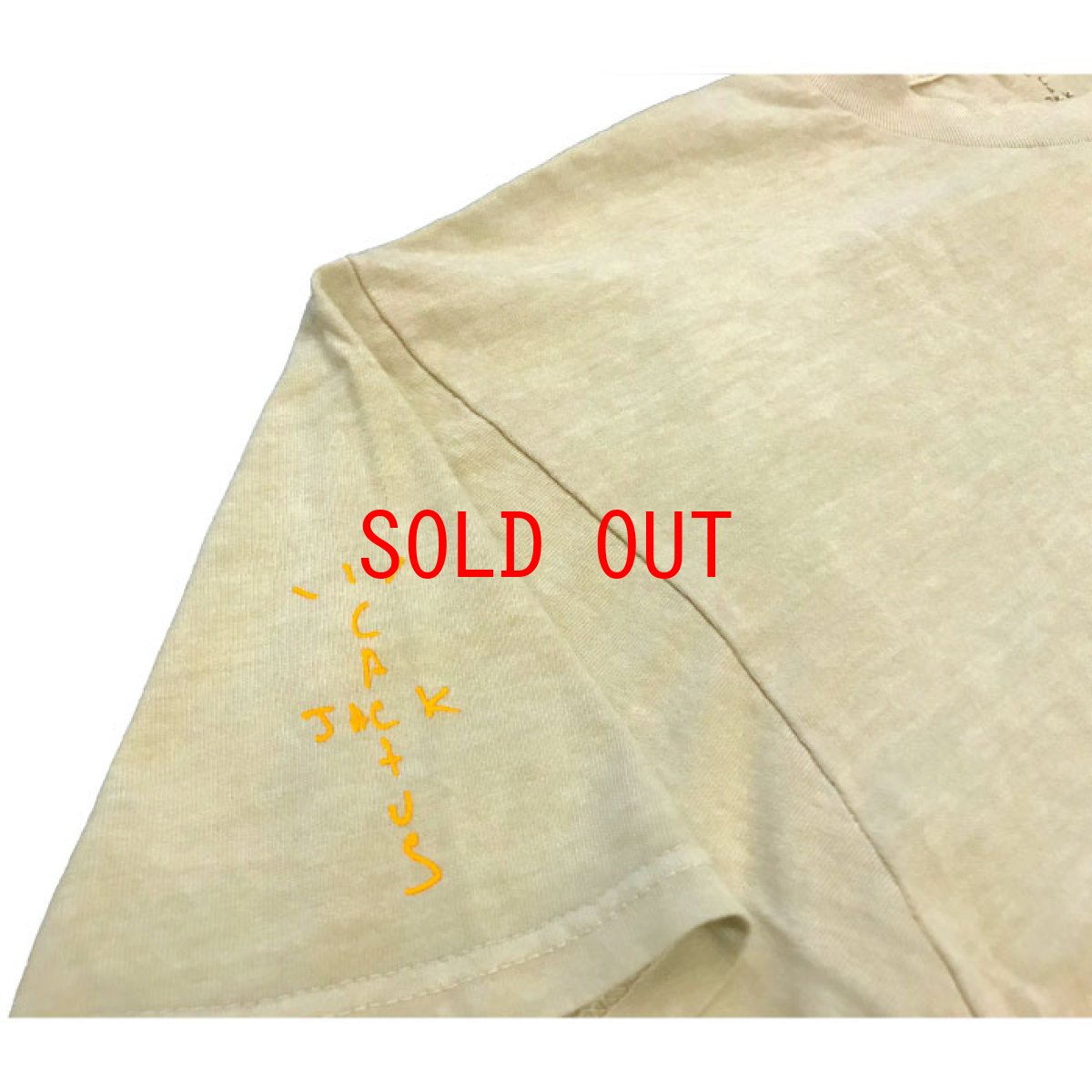 画像4: Trails Path S/S Tee Washed Dark Cream 半袖 Tシャツ トラヴィス スコット by Travis Scott (4)