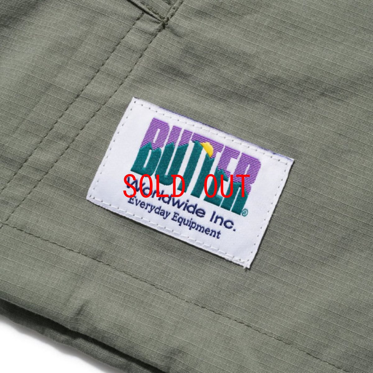 画像6: Patchwork Pullover Shirts Jacket パッチワーク プルオーバー シャツ ジャケット ハーフ ジップ Army Green グリーン (6)