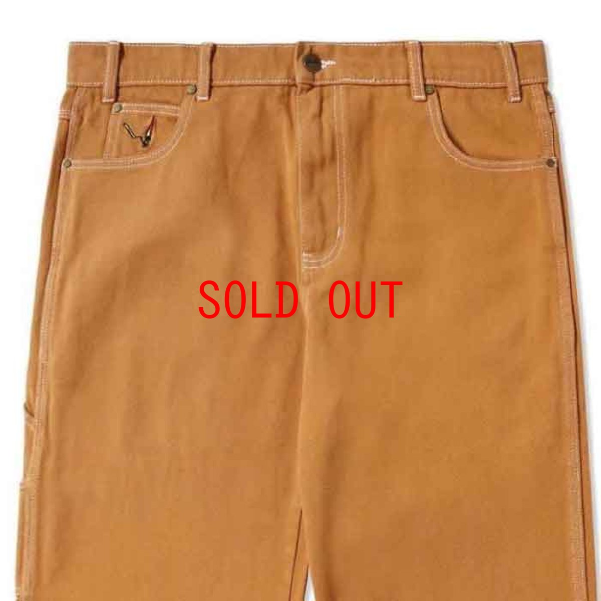 画像4: Overdye Denim Work Pants オーバーダイ カラー デニム ワーク パンツ Brown ブラウン (4)