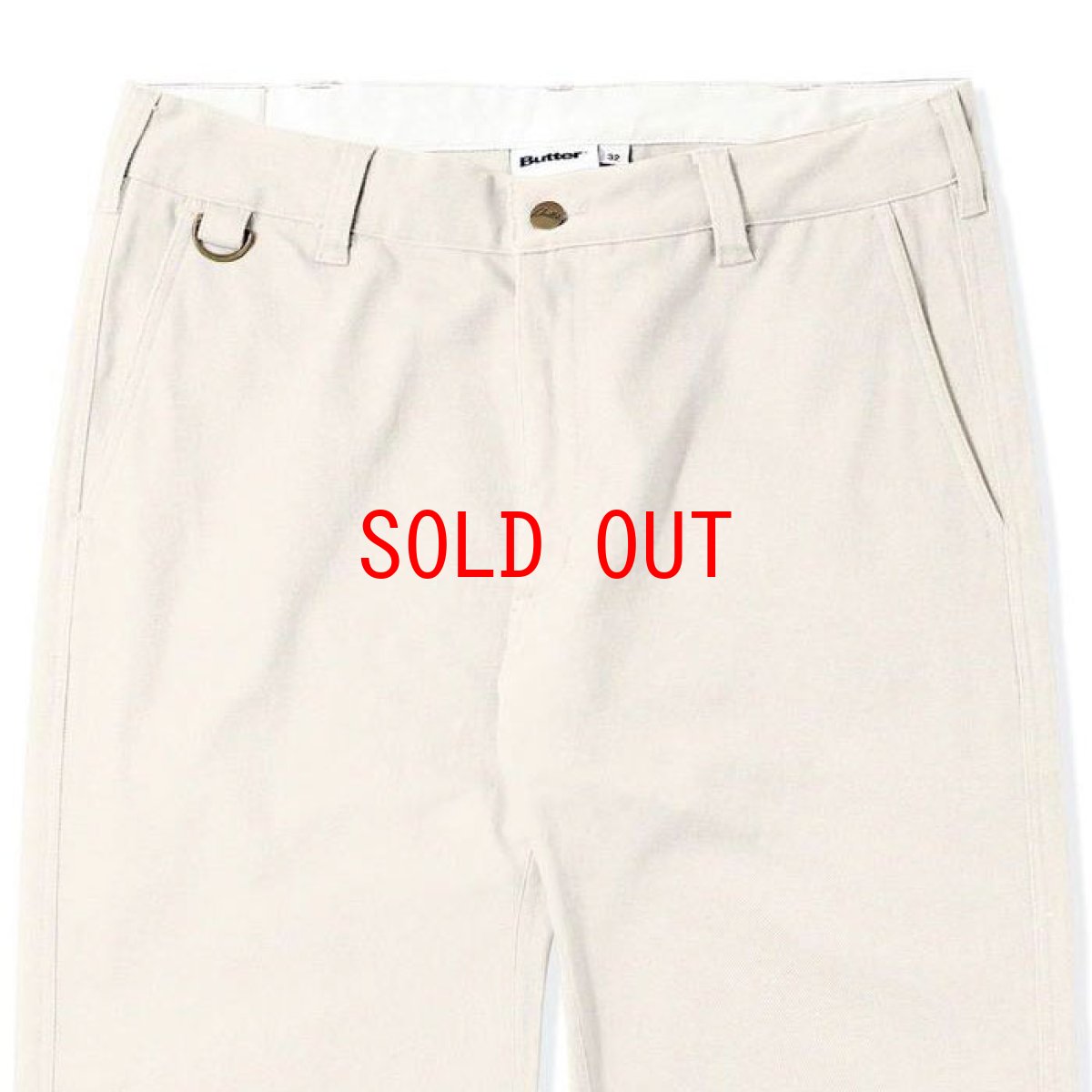 画像6: Marshall Chino Pants マーシャル チノ ワーク パンツ Bone White ボーン ホワイト (6)