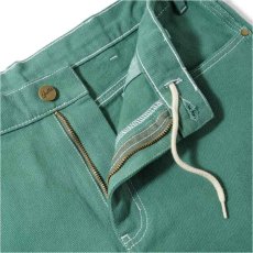 画像5: Overdye Denim Work Pants オーバーダイ カラー デニム ワーク パンツ Alpine Green グリーン (5)