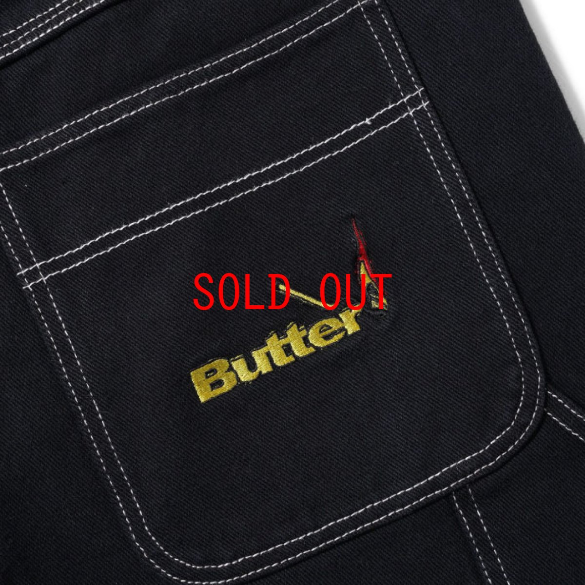 画像9: Overdye Denim Work Pants オーバーダイ カラー デニム ワーク パンツ Black ブラック (9)