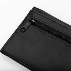 画像6: Coated Billfold Wallet Camo Laurel Black フォールド ウォレット 二つ折り コイン バンド スクリプトロゴ 財布 カモ 迷彩 ブラック 黒 (6)