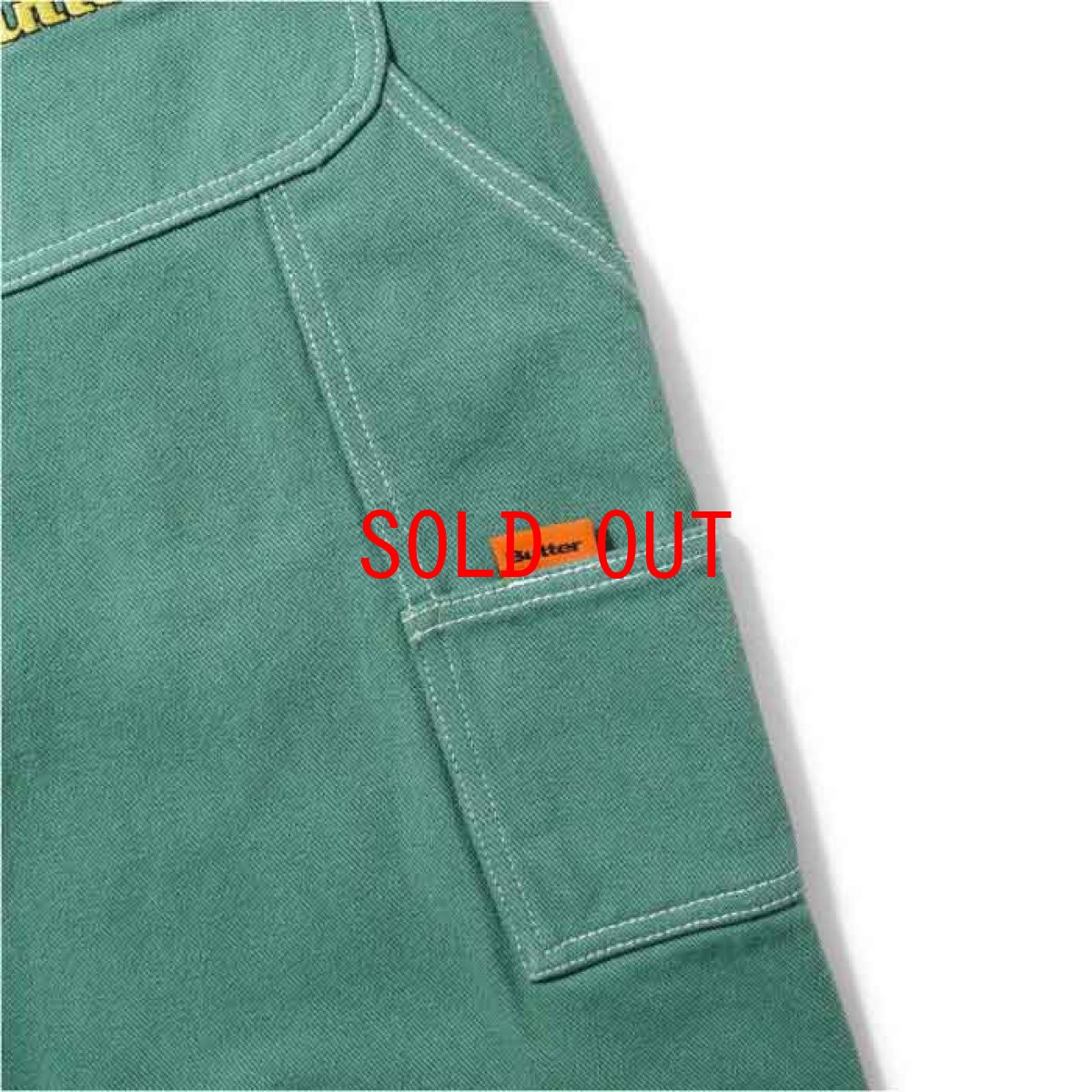 画像7: Overdye Denim Work Pants オーバーダイ カラー デニム ワーク パンツ Alpine Green グリーン (7)