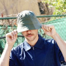 画像5: Patchwork Bucket Hat パッチワーク バケット ハット キャップ 帽子 Army Green アーミー グリーン (5)