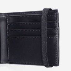 画像4: Coated Billfold Wallet Black Camo Laurel フォールド ウォレット 二つ折り コイン バンド スクリプトロゴ 財布 ブラック 黒 カモ 迷彩 (4)