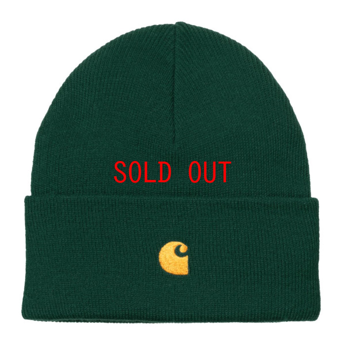 画像2: Chase Beanie C Logo Knit Cap ショート ビーニー ロゴ 刺繍 ニット キャップ ワイン レッド グリーン ブラウン (2)