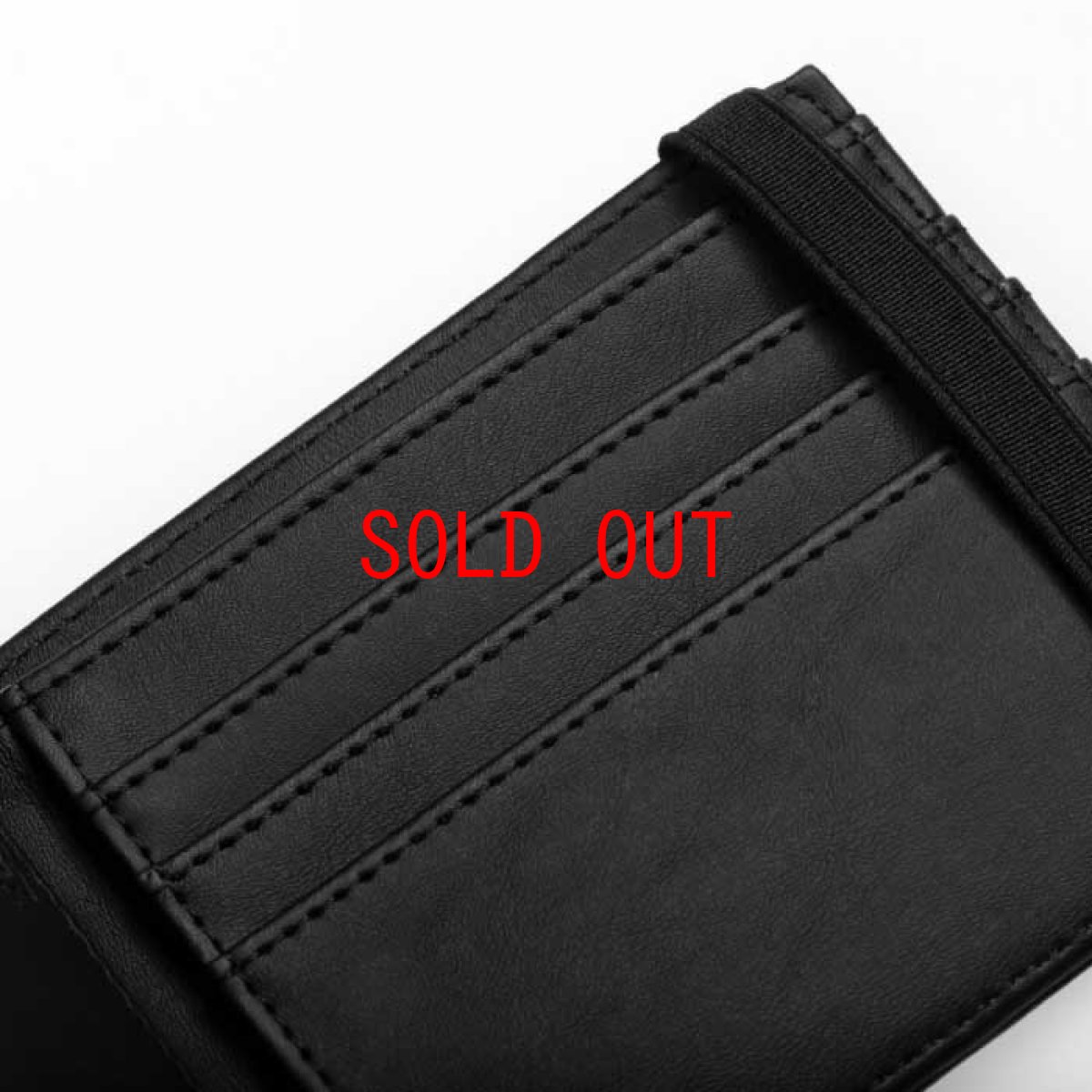 画像7: Coated Billfold Wallet Black Camo Laurel フォールド ウォレット 二つ折り コイン バンド スクリプトロゴ 財布 ブラック 黒 カモ 迷彩 (7)