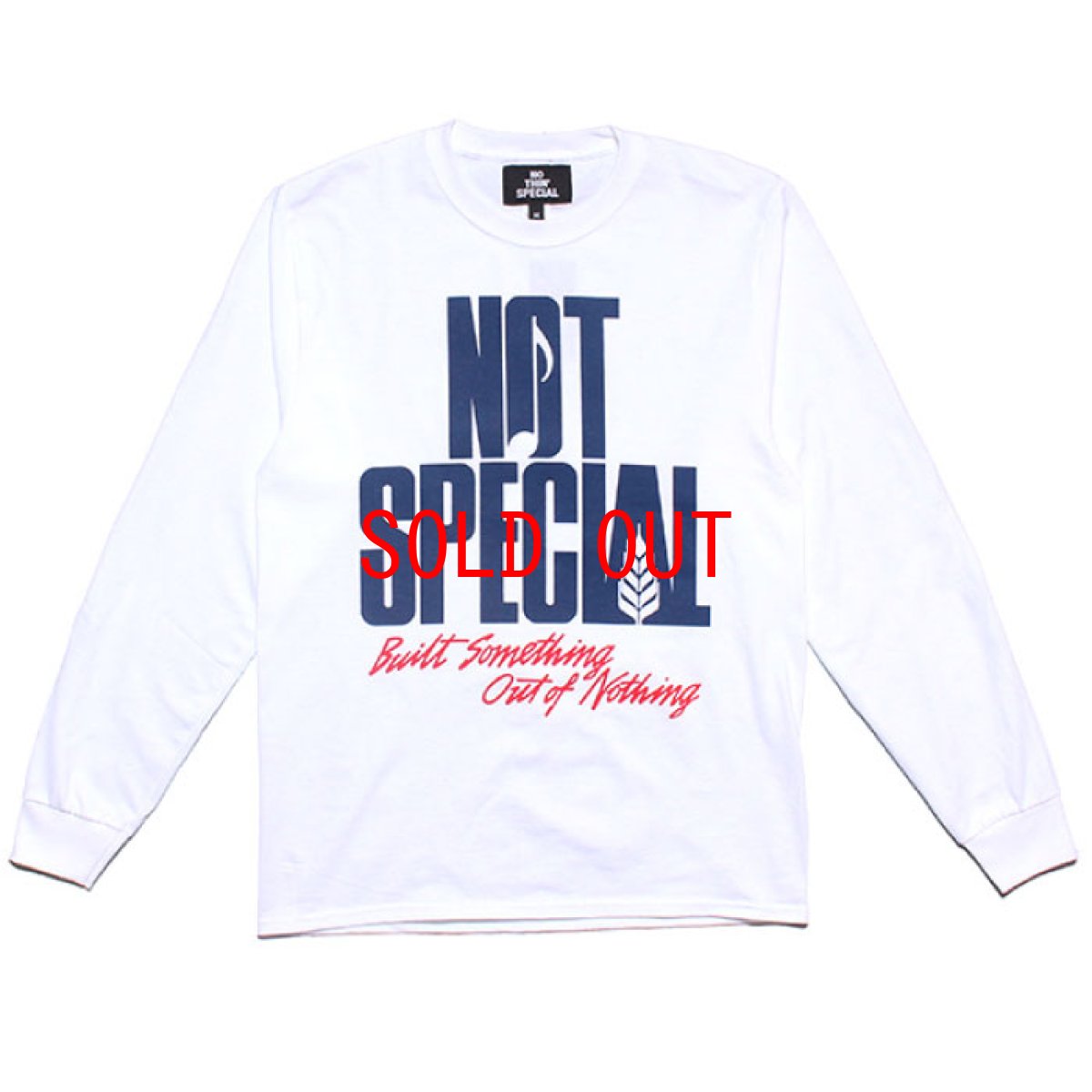 画像2: The World L/S Tee ロゴ 長袖 Tシャツ ワールド White ホワイト (2)