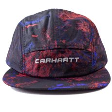 画像2: Terra Cap Satellite Print ナイロン キャップ 帽子 撥水加工 ロゴ リフレクティブ アジャスタブル ベルト Black Navy Red Blue Deep Lagoon (2)