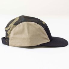 画像8: Valiant 5panel Cap Jet パネル キャップ ジェット Cロゴ Cap Black Camo Grey Beige ブラック カモ (8)