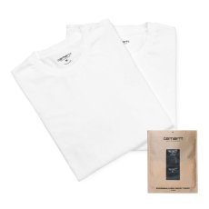 画像1: Standard Crew Neck Tee 2PC Pack 2 パック 半袖 Tシャツ スタンダード クルー ネック 無地 White ホワイト (1)