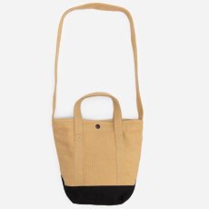 画像8: Canvas Small Tote Bag キャンバス スモール トート ショルダー バッグ 2way Dusty Hamilton Brown Black ハミルトン ブラウン ブラック (8)