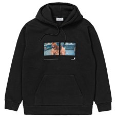 画像2: Hooded Backyard Sweat Shirt バックヤード スウェット シャツ フーディー パーカー フォト Black ブラック (2)