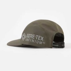 画像14: Gore Tex Infinium Reflect Cap ゴアテックス ナイロン キャップ 帽子 ロゴ リフレクティブ 5パネル Moor Green Black (14)