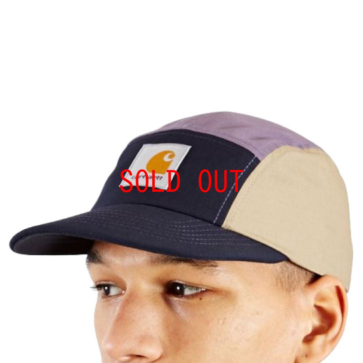 画像1: Valiant 5panel Cap Jet パネル キャップ ジェット Cロゴ Cap Dark Navy Purple Beige Cypress Olive ネイビー パープル (1)