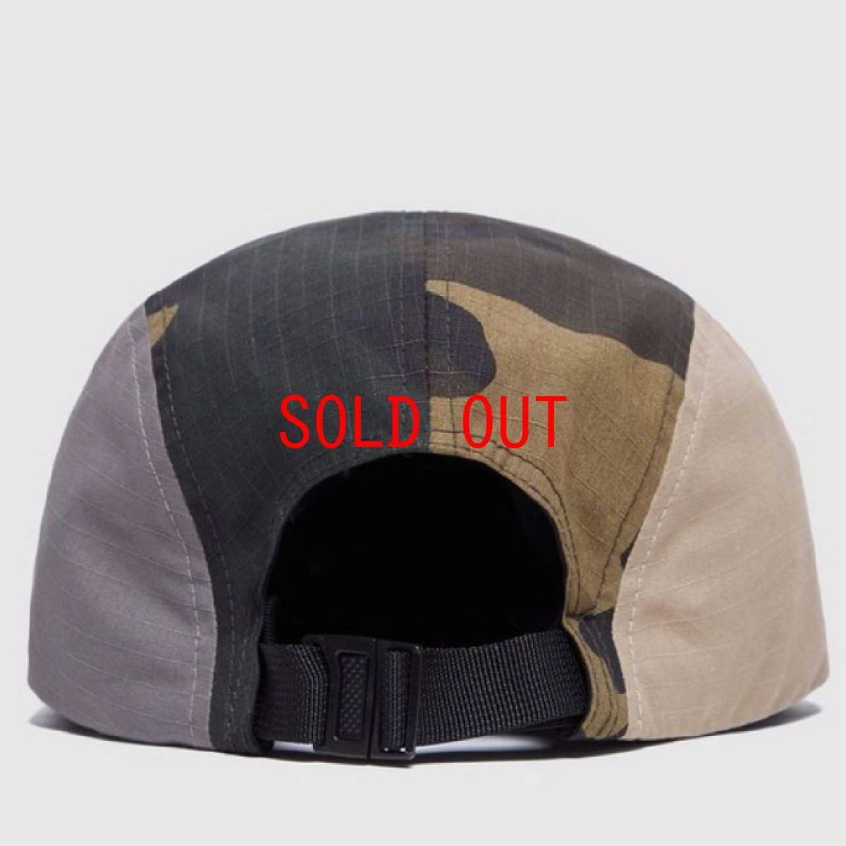 画像5: Valiant 5panel Cap Jet パネル キャップ ジェット Cロゴ Cap Black Camo Grey Beige ブラック カモ (5)