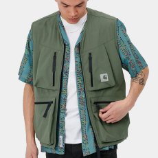 画像1: Hurst Vest メカニカル ストレッチ リップストップ ベスト ポケット タクティカル スポーティ アウトドア Dollar Green グリーン (1)