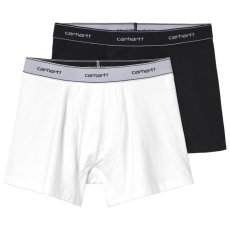 画像1: Cotton Trunks 2PC Pack Boxers コットン ボクサー トランクス パンツ Black + White ブラック ホワイト (1)