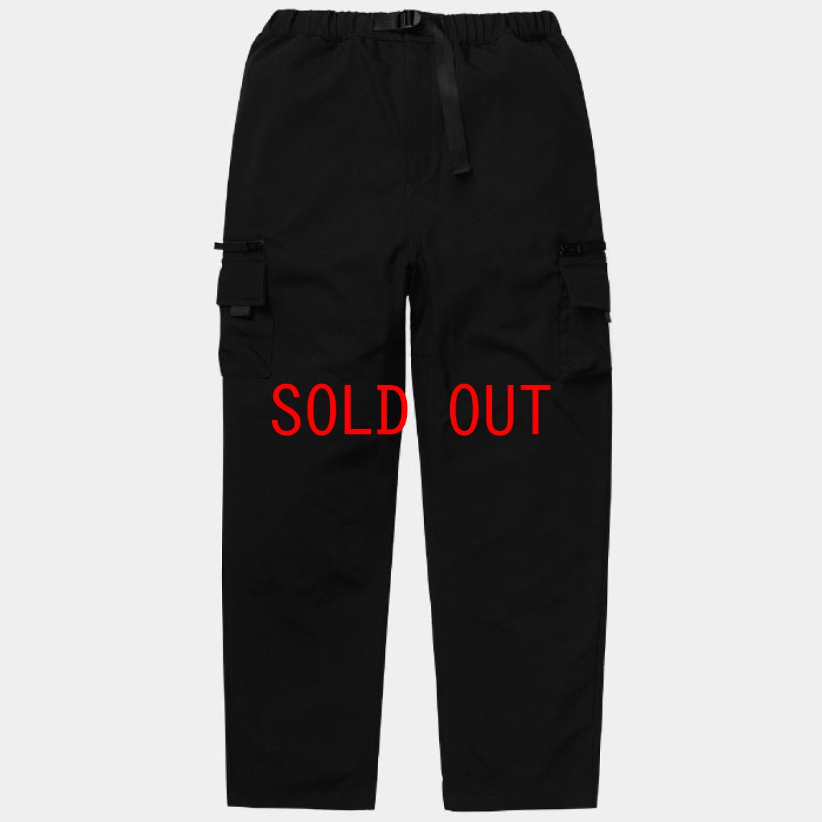 画像2: Elmwood Pants タクティカル ナイロン カーゴ パンツ リフレクティブ ラベル リラックスフィット アウトドア Black ブラック (2)