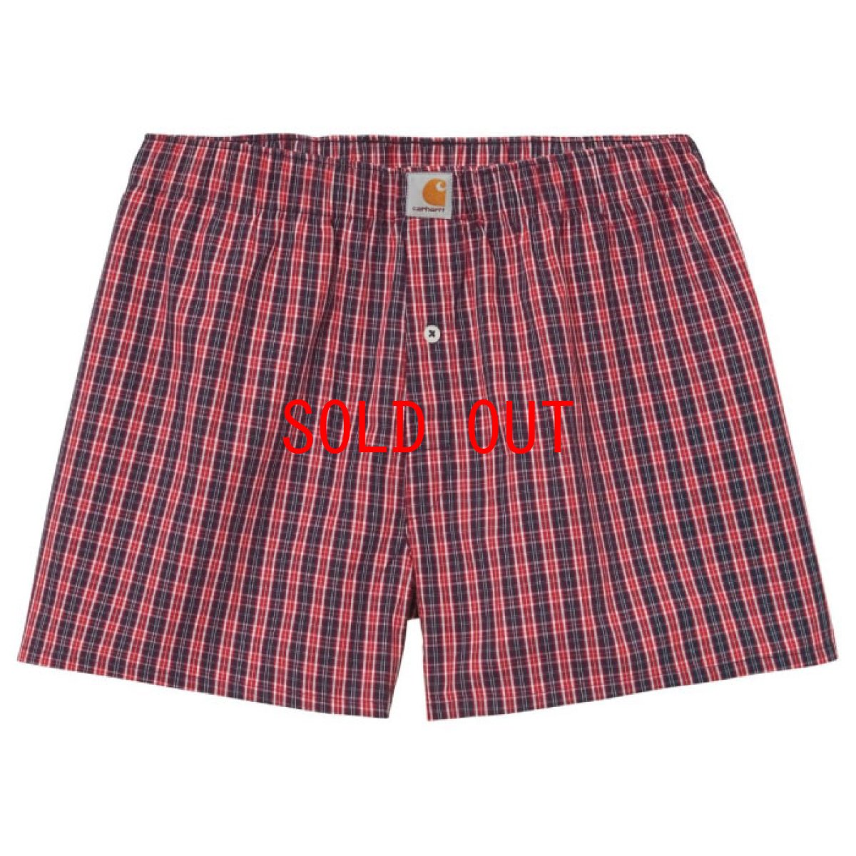 画像1: Cotton Boxers コットン ボクサー パンツ James Check Etna Red チェック レッド (1)