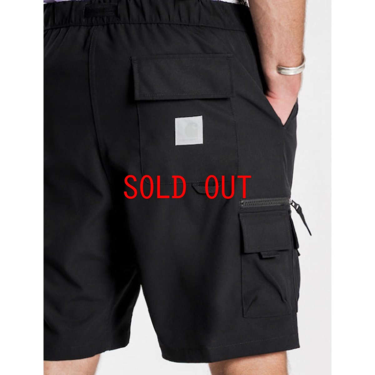 画像16: Elmwood Shorts タクティカル ナイロン カーゴ ショーツ Black (16)