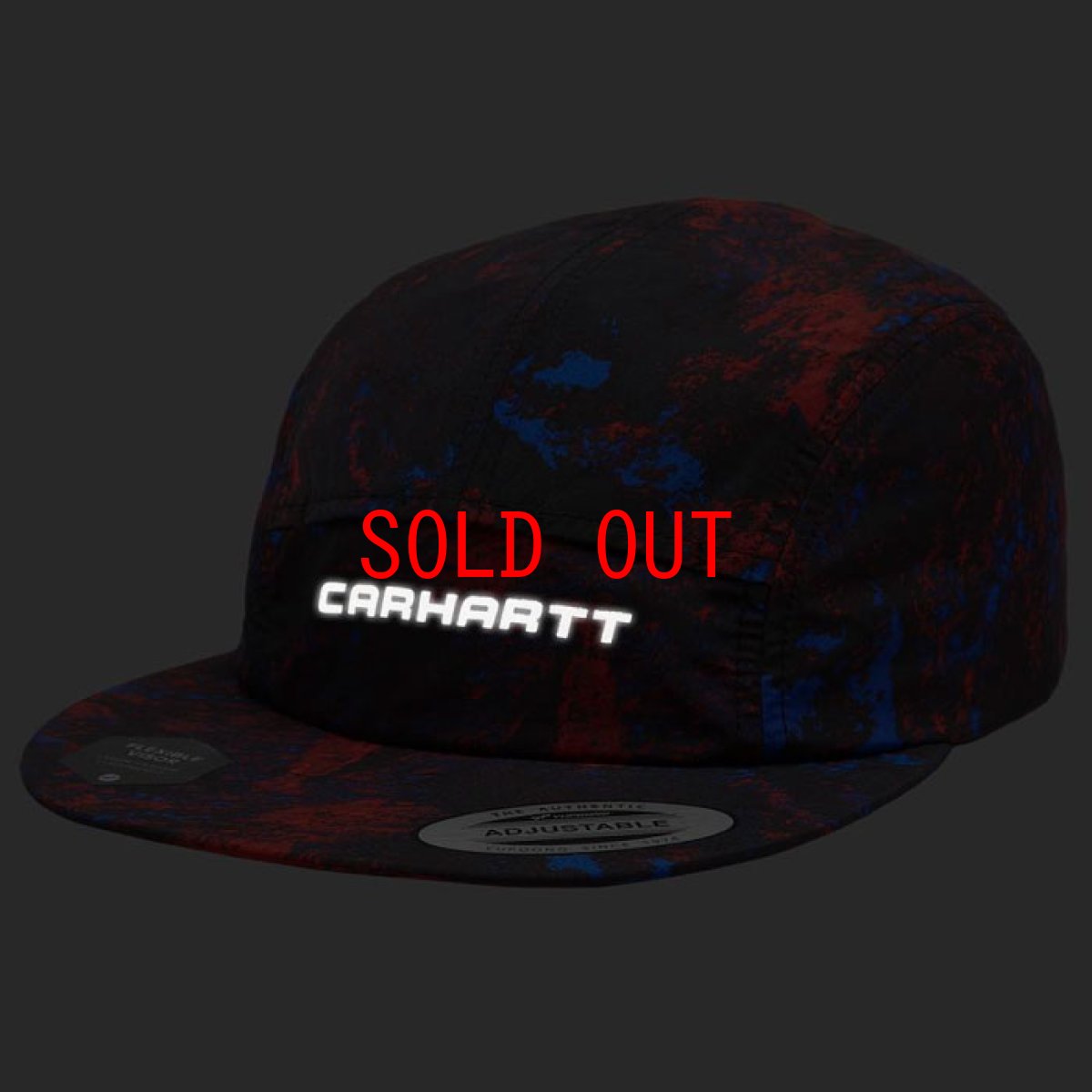 画像7: Terra Cap Satellite Print ナイロン キャップ 帽子 撥水加工 ロゴ リフレクティブ アジャスタブル ベルト Navy Red Blue Deep Lagoon Black (7)