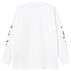 画像3: Screw L/S Tee スクリュー ロング スリーブ ルーズ フィット 長袖 Tシャツ White ホワイト (3)