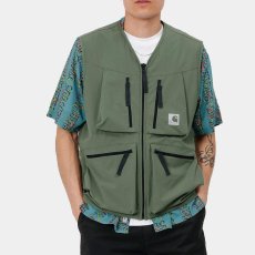 画像7: Hurst Vest メカニカル ストレッチ リップストップ ベスト ポケット タクティカル スポーティ アウトドア Dollar Green グリーン (7)