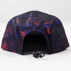 画像5: Terra Cap Satellite Print ナイロン キャップ 帽子 撥水加工 ロゴ リフレクティブ アジャスタブル ベルト Deep Lagoon Navy Black Red Blue (5)