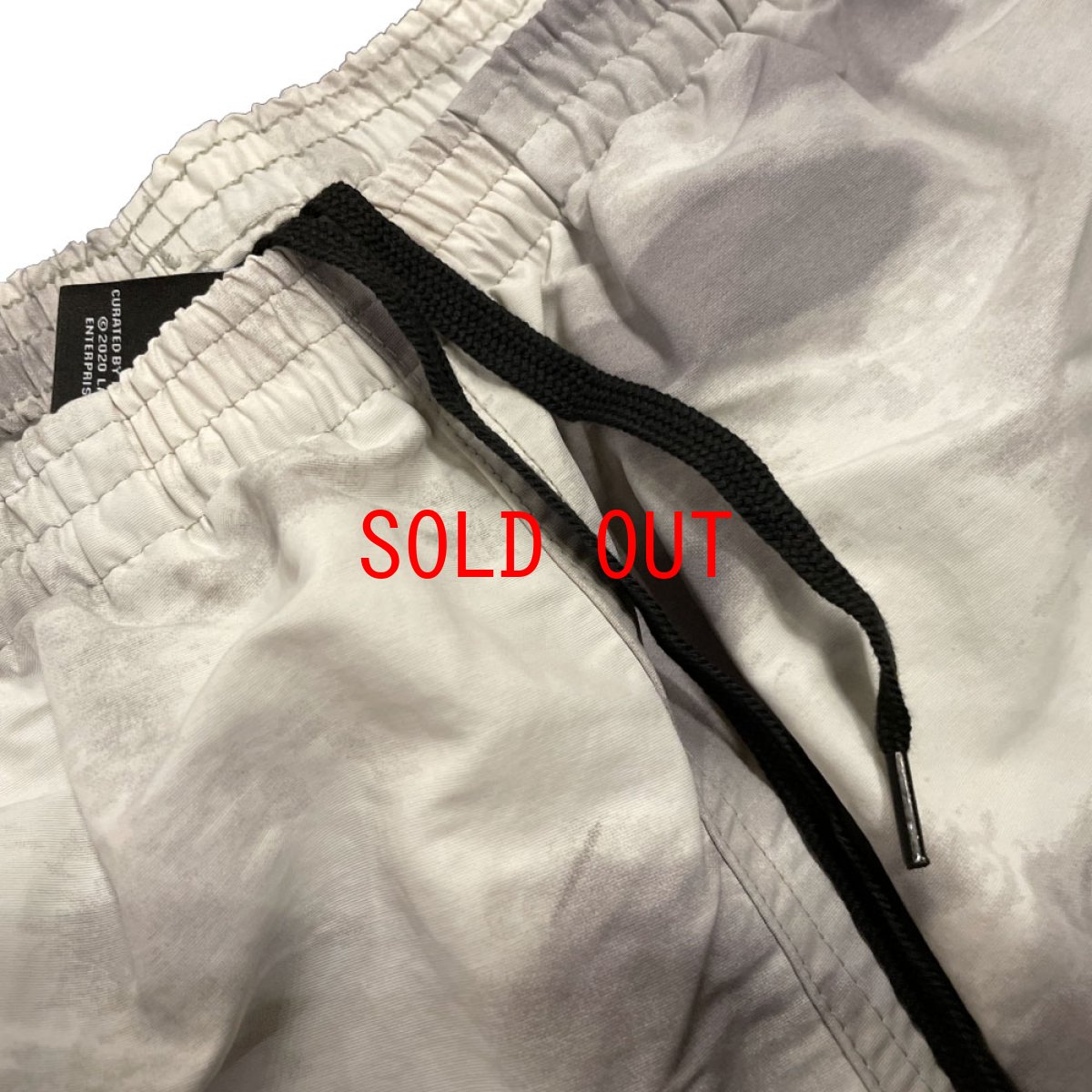 画像3: Travis Scott Trails Nylon Shorts トレイル ナイロン ケミカル ウォッシュ ショーツ トラヴィス スコット White Grey ホワイト グレー (3)